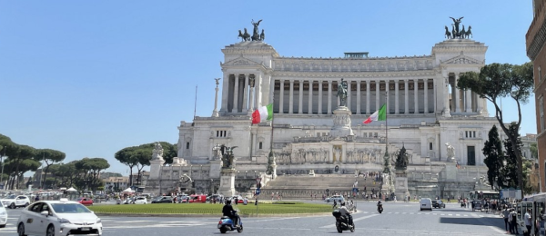 roma, piazza venezia